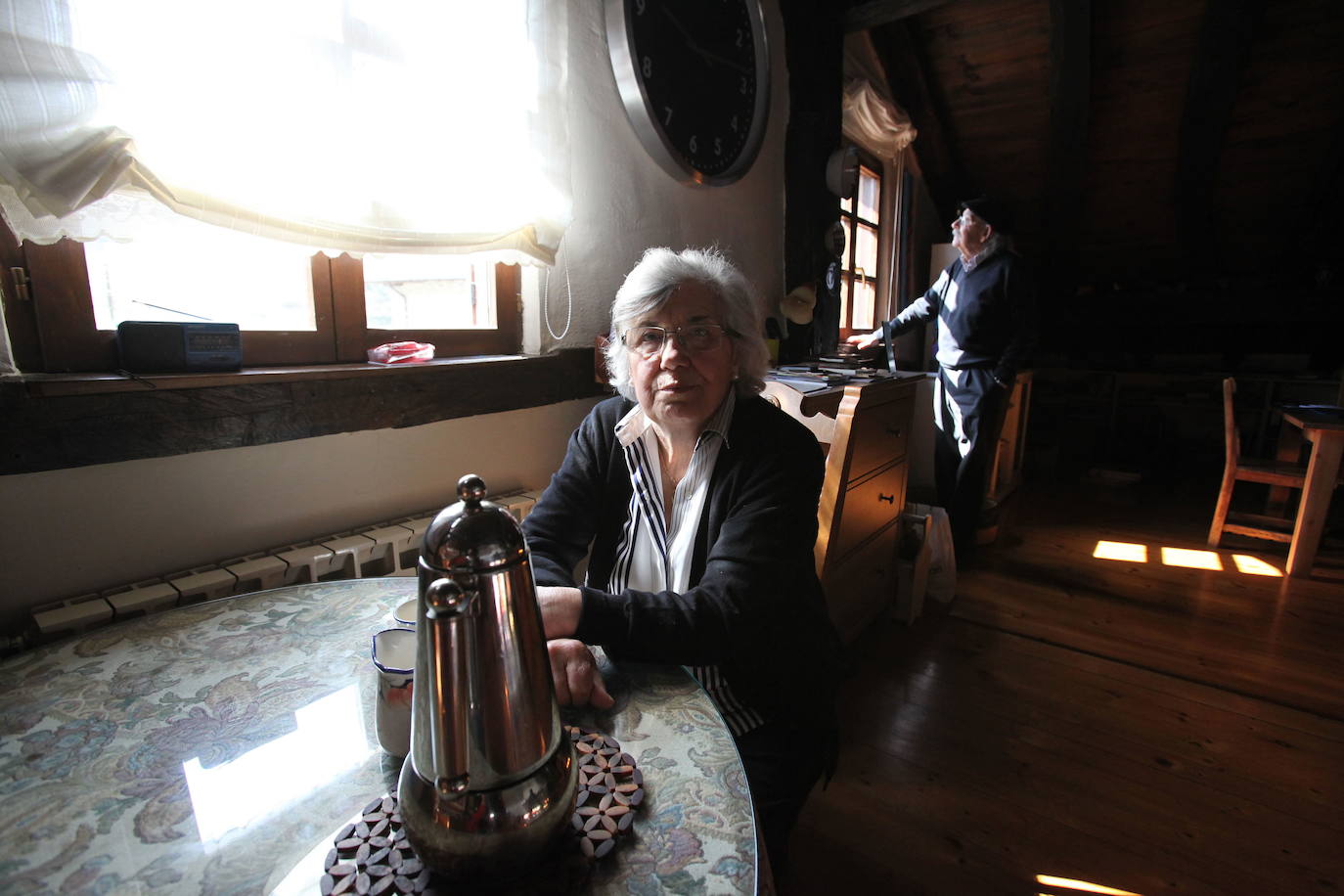 Mari Luz, esposa de Ibarrola