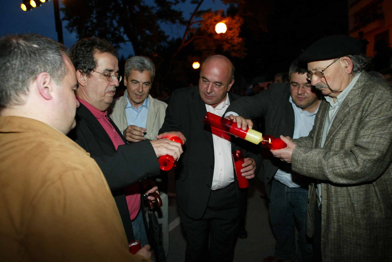 También participó en el homenaje a Miguel Ángel Blanco