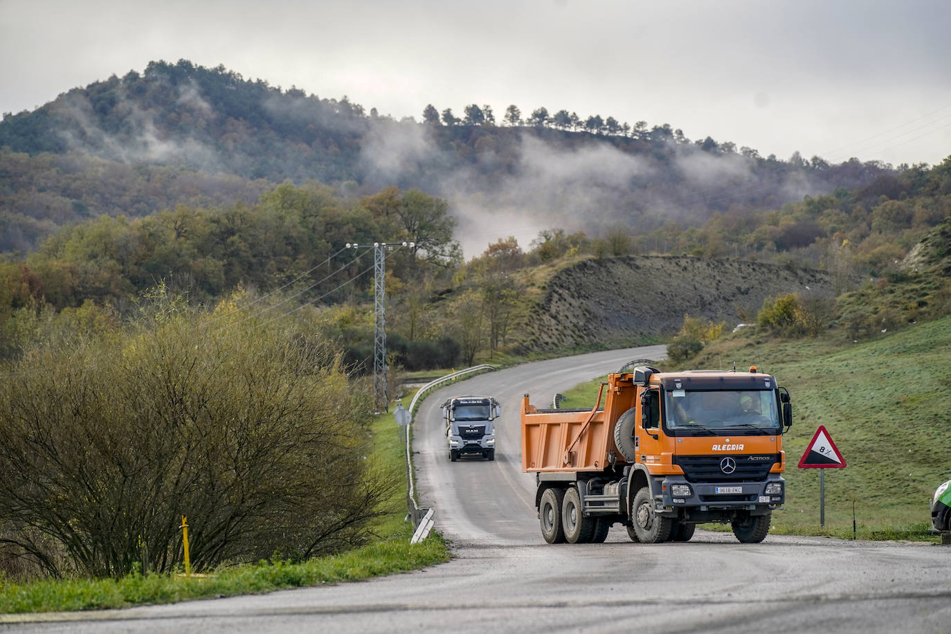 El vertedero de Gardélegui, en imágenes