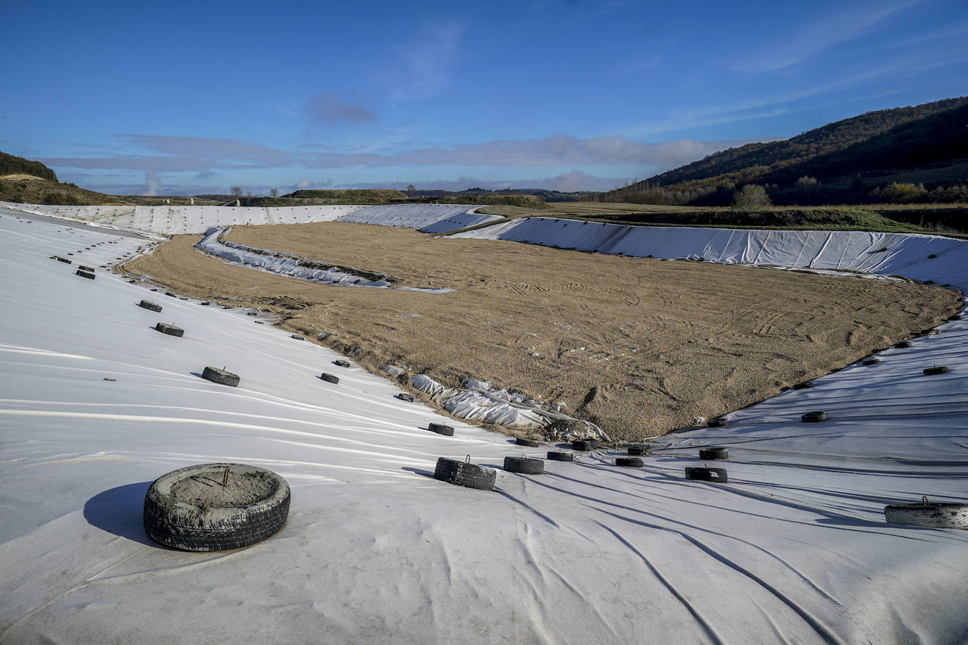 El vertedero de Gardélegui, en imágenes