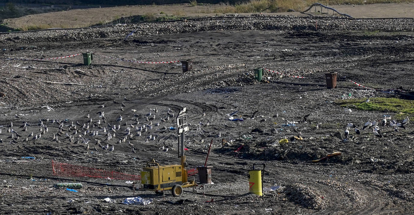 El vertedero de Gardélegui, en imágenes