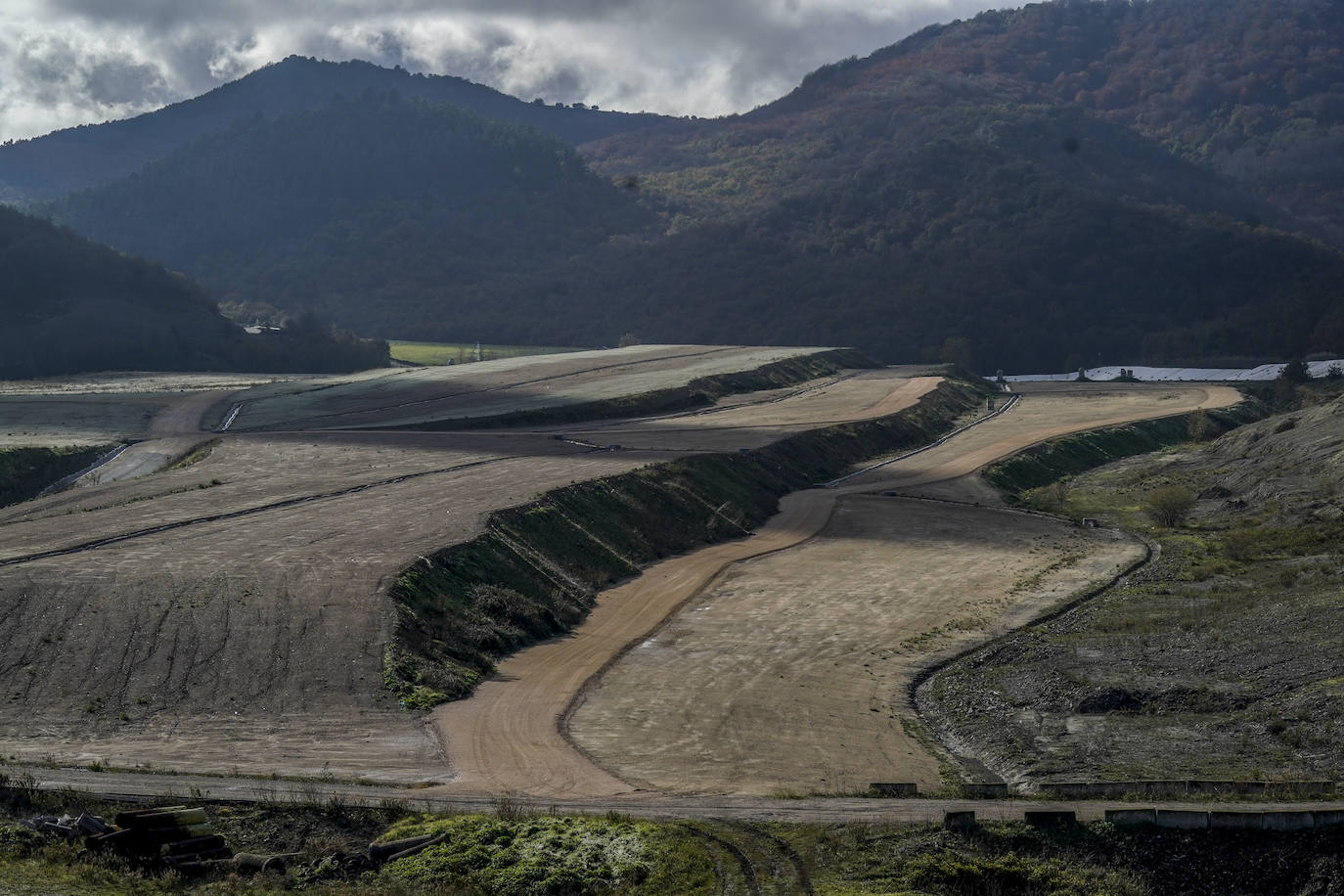 El vertedero de Gardélegui, en imágenes