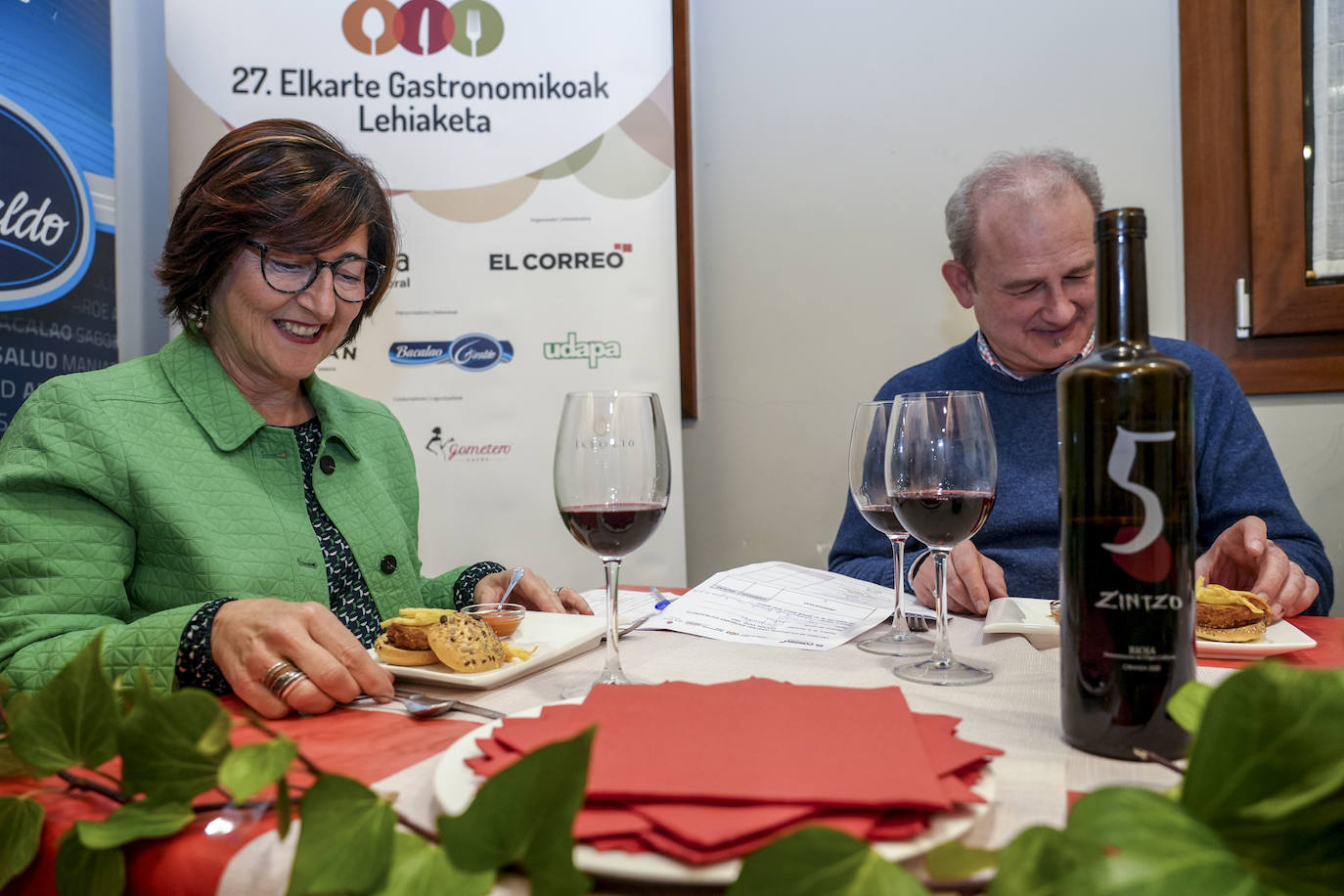 Así fue la cena en la sociedad gastronómica Txipristin