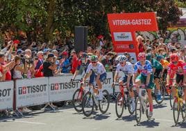La cuarta etapa de la Vuelta 2022 partió desde Vitoria.