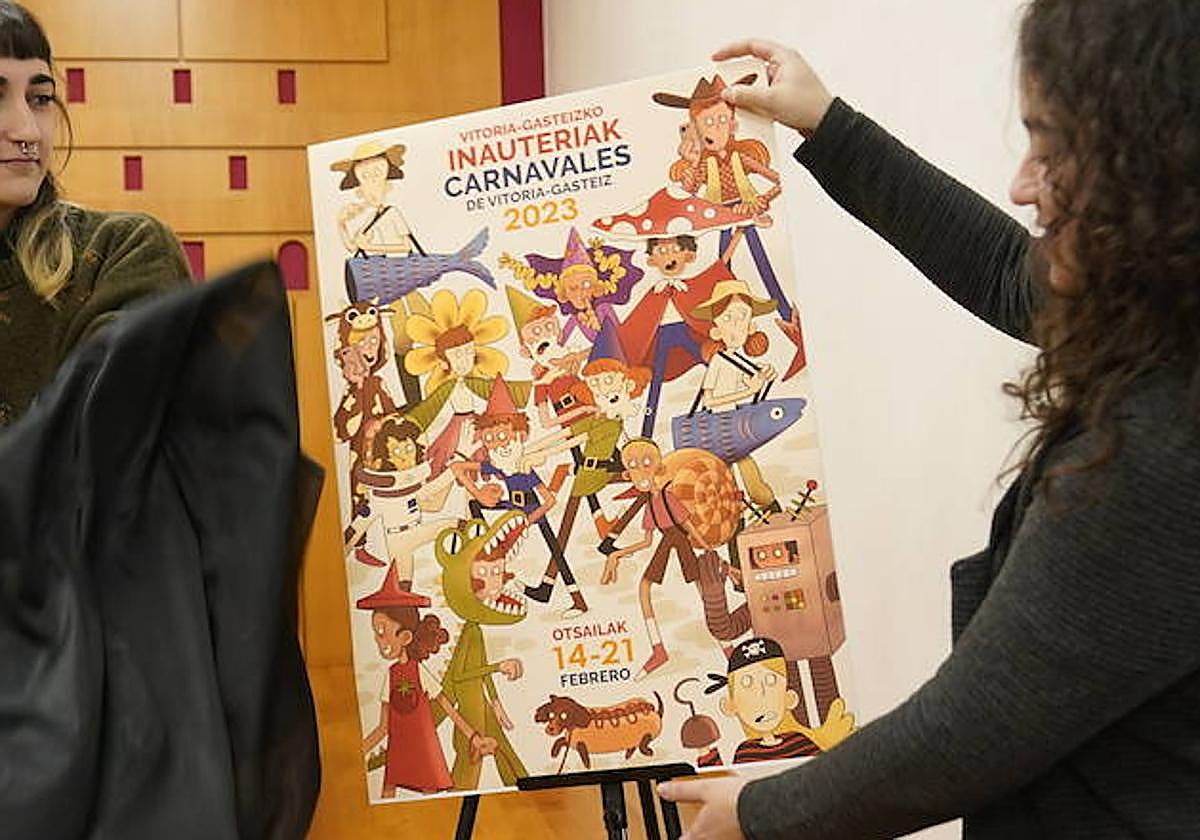 Vitoria abre el plazo para participar en el concurso del cartel de Carnavales