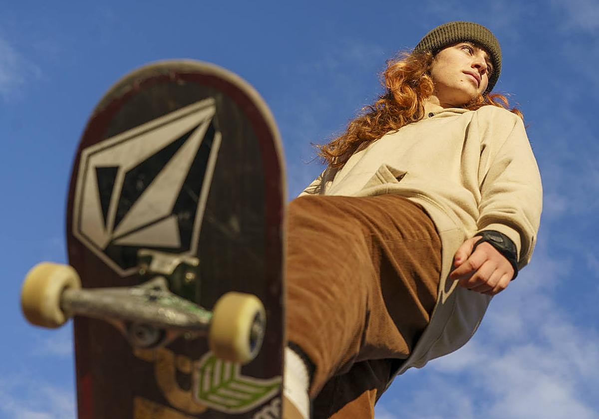 La skater vitoriana que quiere ser olímpica