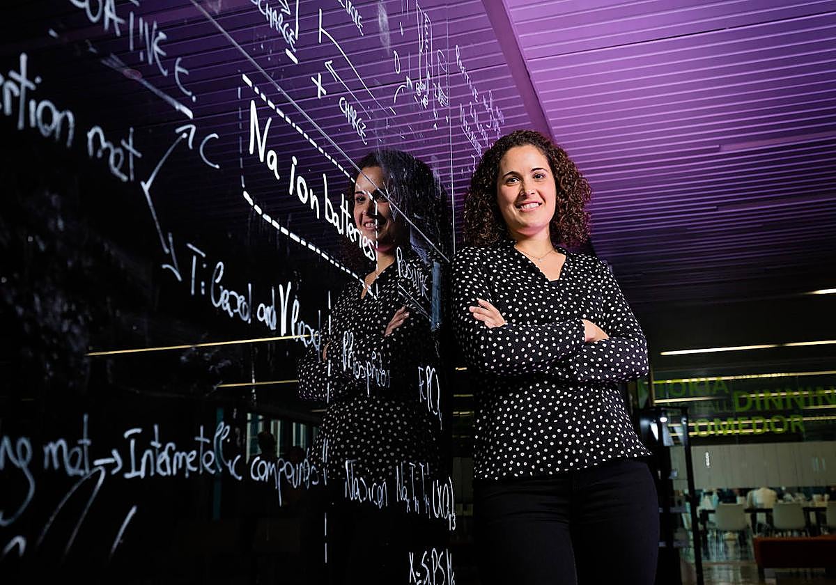 María Arnaiz, investigadora del CIC Energigune.