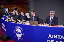 Imagen de la asamblea de accionistas del año pasado.