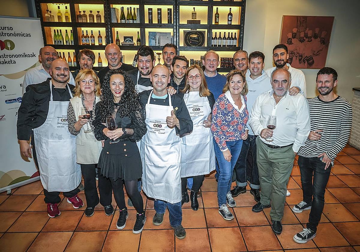 Así fue la cena en Burduntzi