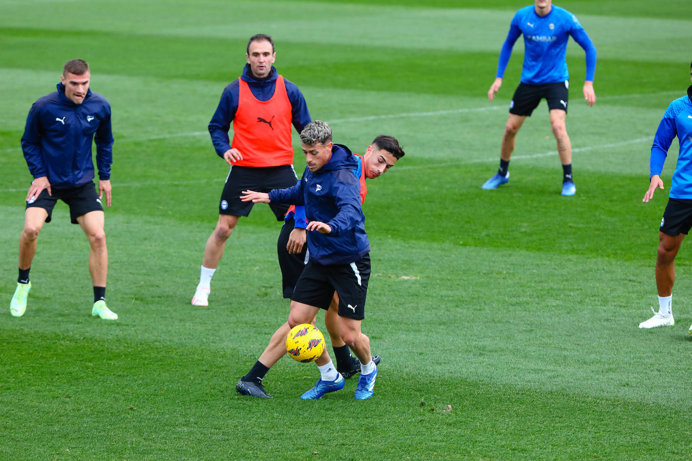 Las mejores fotos del entrenamiento del Alavés