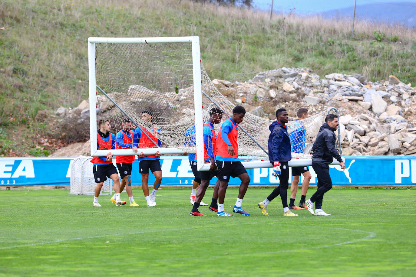 Las mejores fotos del entrenamiento del Alavés