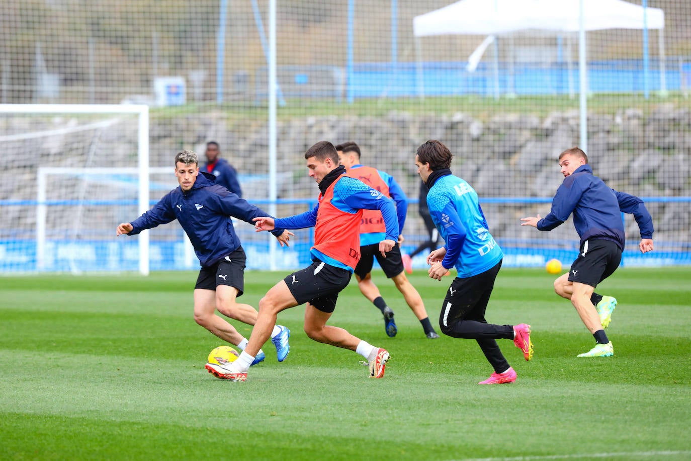 Las mejores fotos del entrenamiento del Alavés