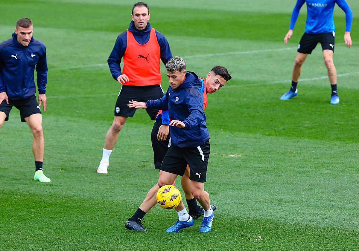 Las mejores fotos del entrenamiento del Alavés