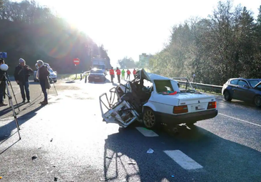 Ander S., un apasionado de los coches clásicos que quería exponer el vehículo en el que ha perdido la vida