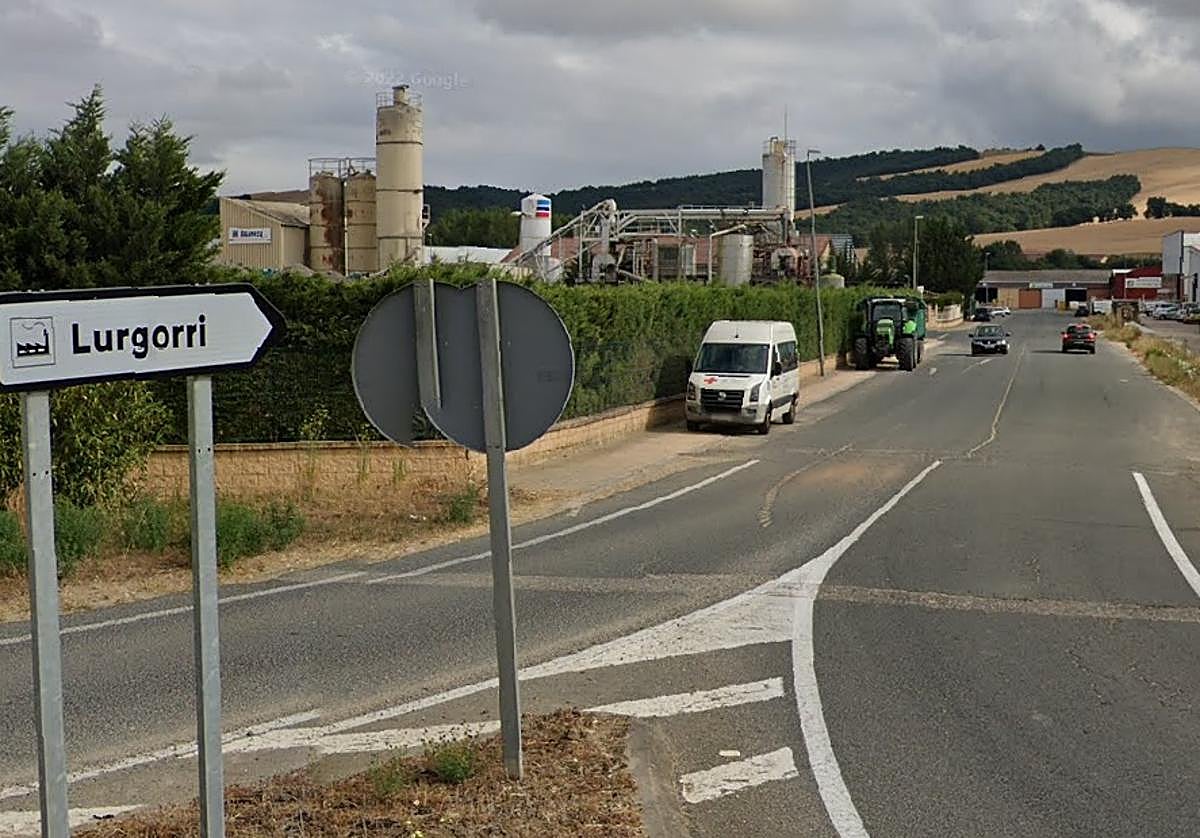 Polígono de Lurgorri, donde han tenido lugar los hechos.