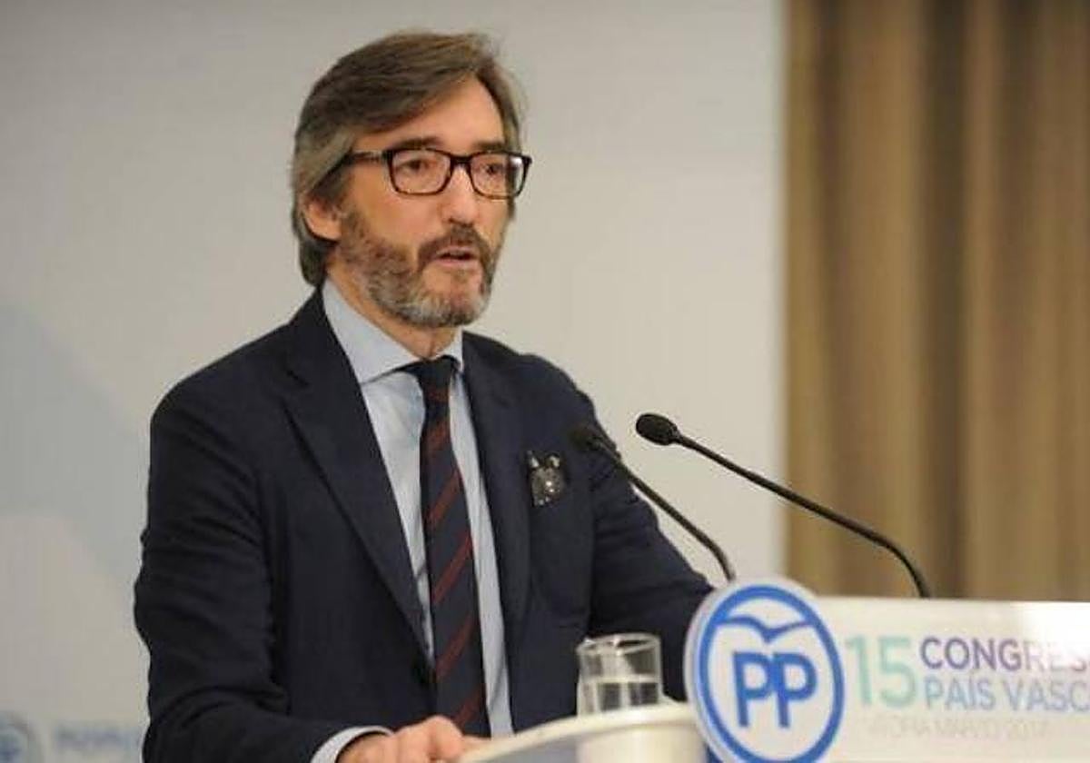 Iñaki Oyarzabal, presidente del PP de Álava.