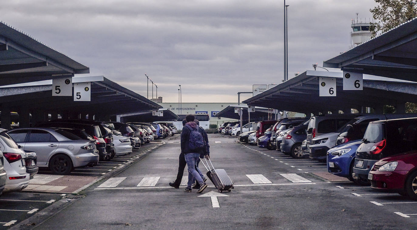 Así ha sido la &#039;operación salida&#039; en el aeropuerto de Foronda