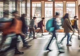 Imagen de archivo de un instituto.