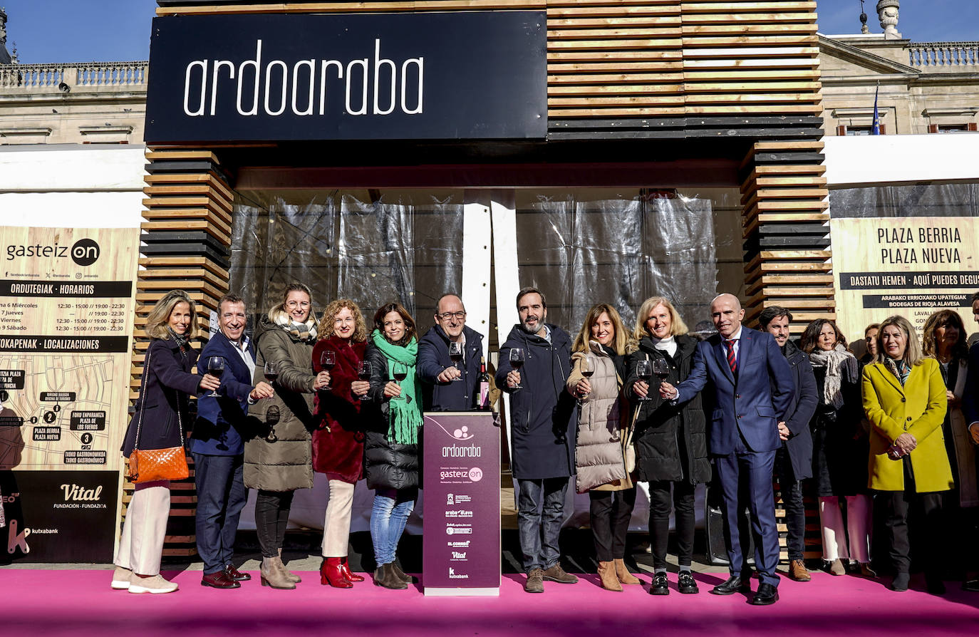 La inauguración de Ardoaraba, en imágenes