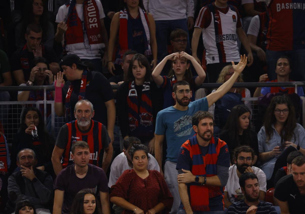 Imagen del Buesa Arena en el Baskonia-Mónaco