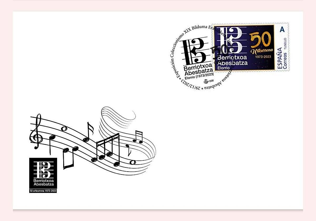 El sello conmemorativo homenajea a las cinco décadas de trayectoria del grupo musical local