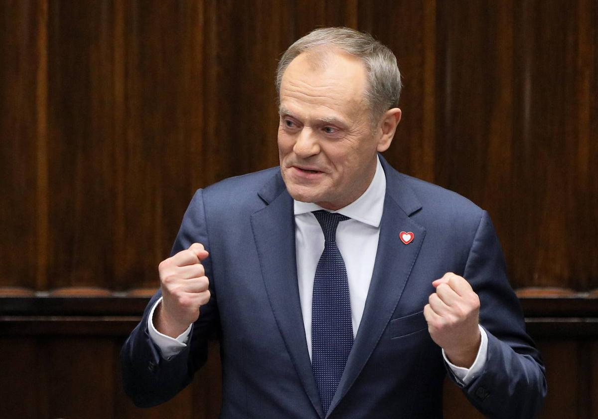 El primer ministro polaco Donald Tusk.