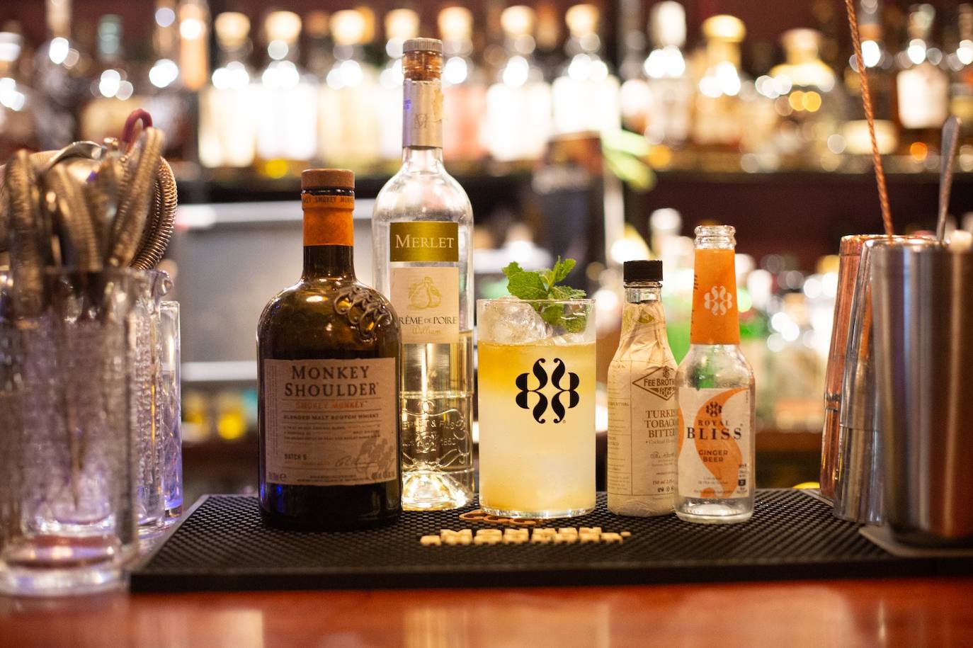 El cóctel Highland Mule.