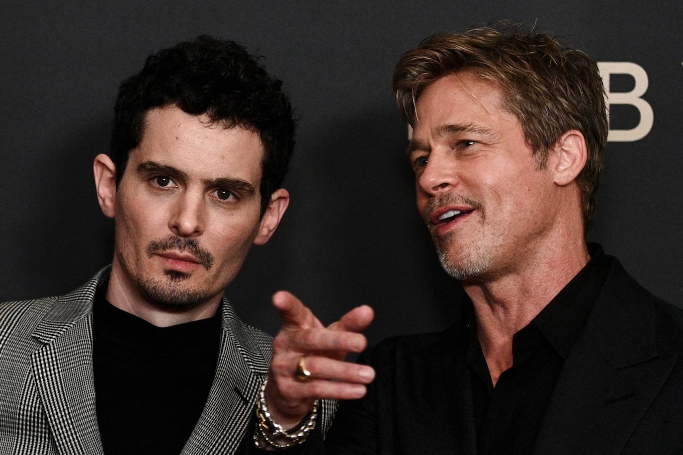 En en photocall de 'Babylon' en París en enero de 2023.