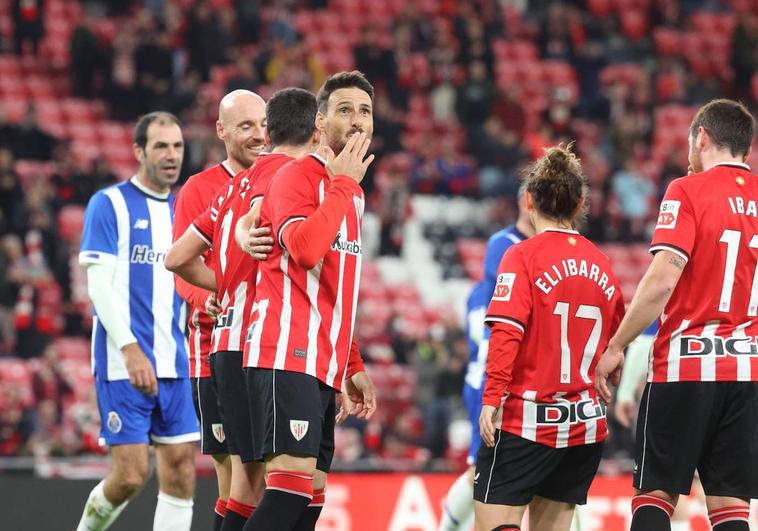 La noche perfecta de Aduriz: gol de penalti a lo Panenka y despedida soñada