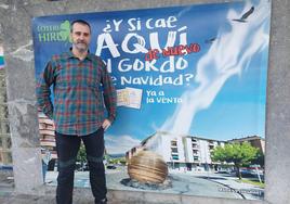 David Lobato, desde la administración Hiru de Matiena, Abadiño, confía en volver a repartir suerte