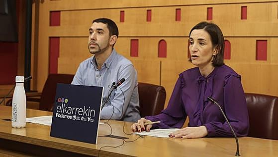 Elkarrekin exige que se aplique el canon a pisos vacíos para negociar con el Gabinete Etxebarria