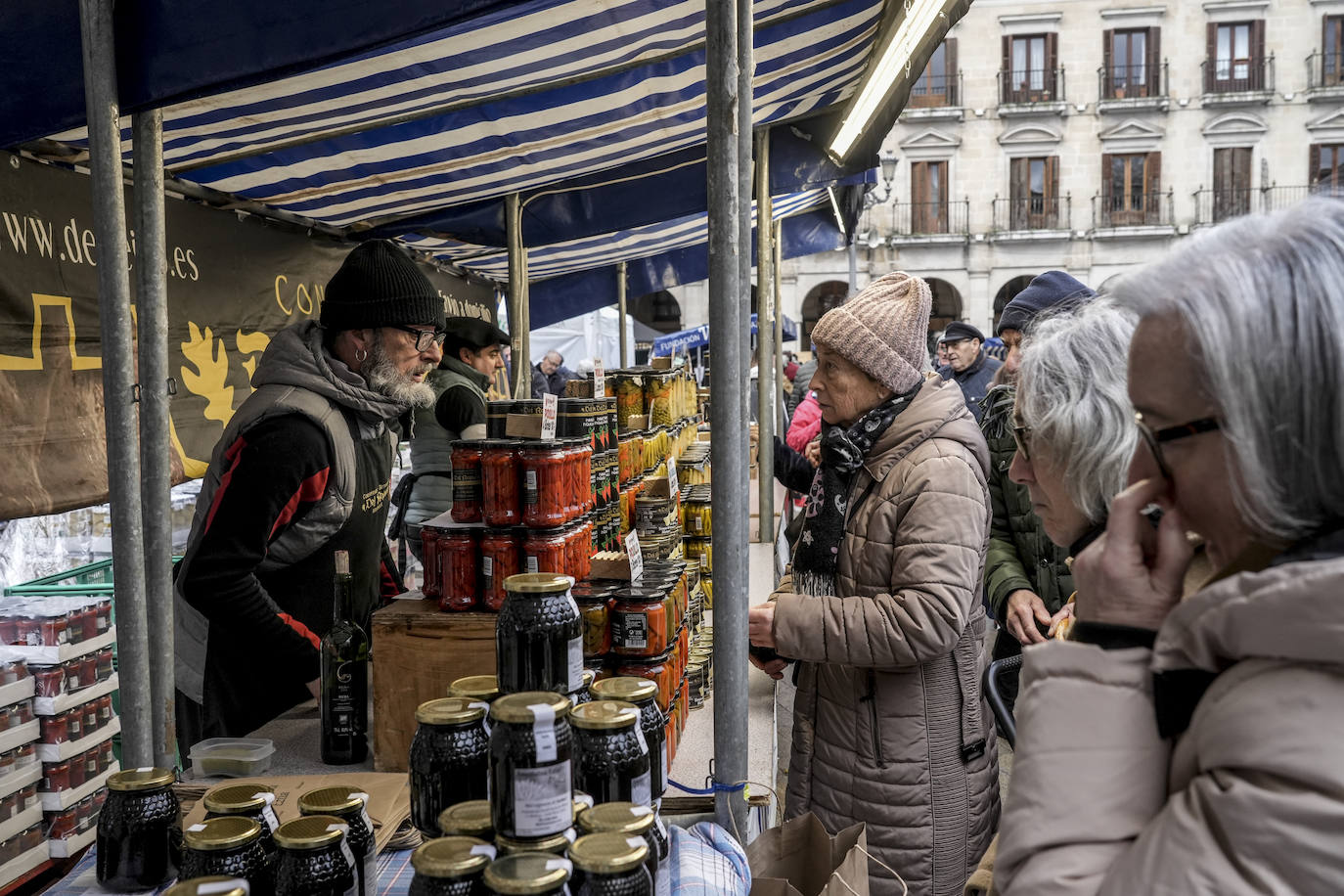 El Mercado de Navidad de Vitoria, en imágenes