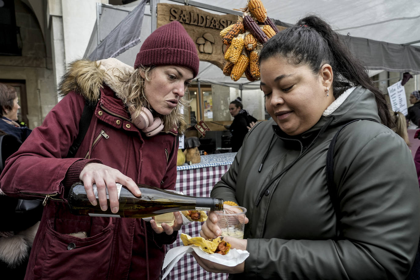 El Mercado de Navidad de Vitoria, en imágenes