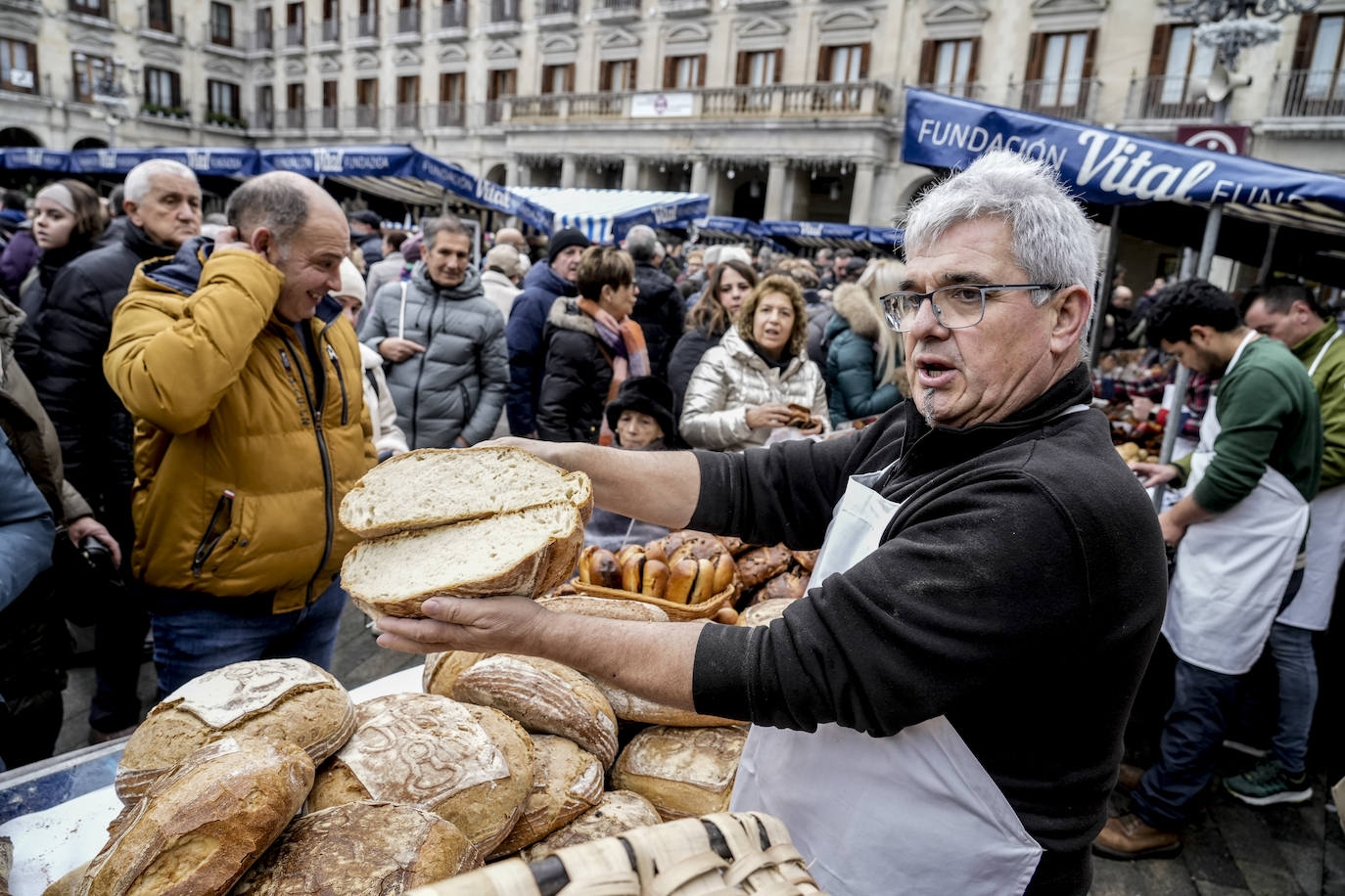 El Mercado de Navidad de Vitoria, en imágenes