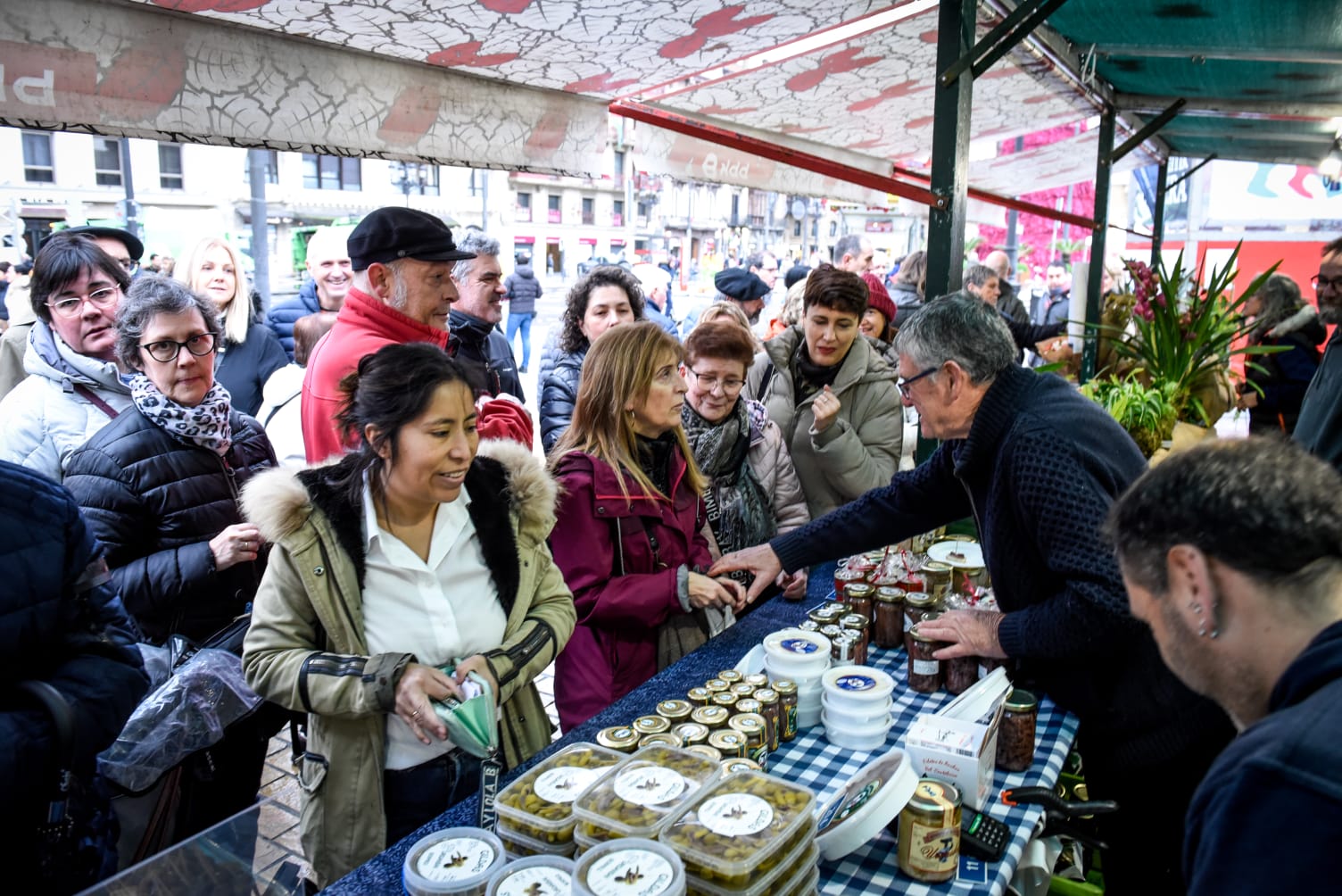 Las imágenes de la feria de Santo Tomás