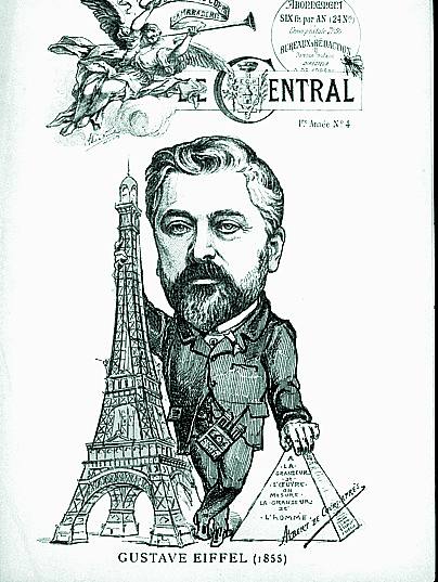 Imagen - Caricatura publicada en 1889 en la portada del diario 'Le Central'.