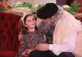 Recepción de Olentzero y Mari Domingi en Bilbao