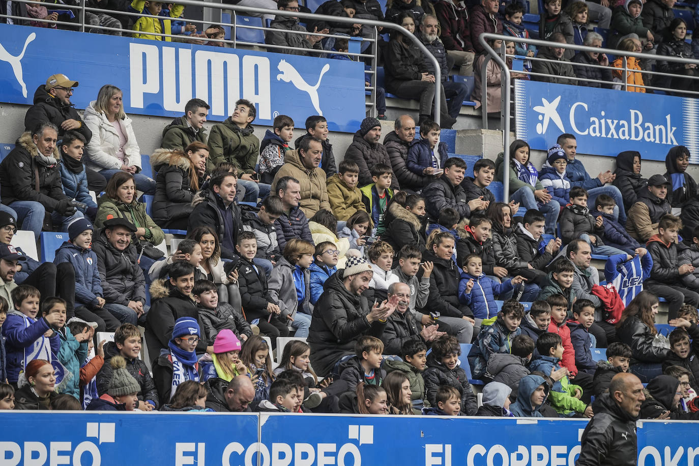 Las mejores fotos del entrenamiento a puerta abierta del Alavés