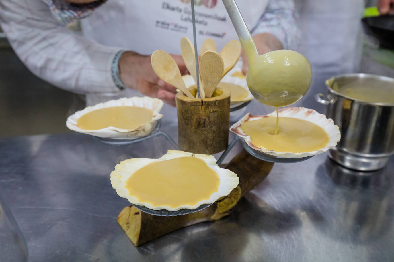 La cena en Abendaño, en imágenes