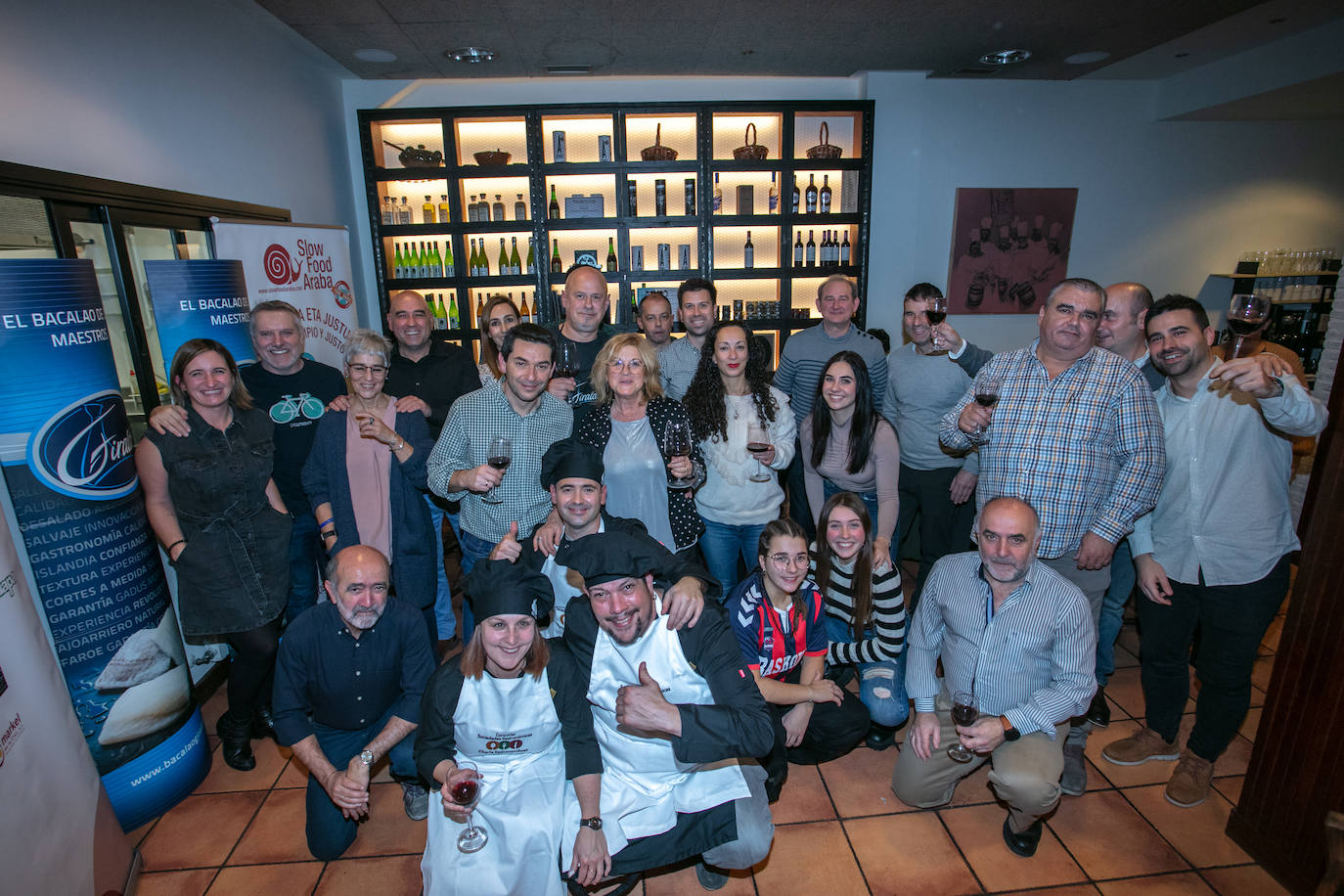 Fotos: Así fue la cena en la Sociedad Gastronómica Burduntzi