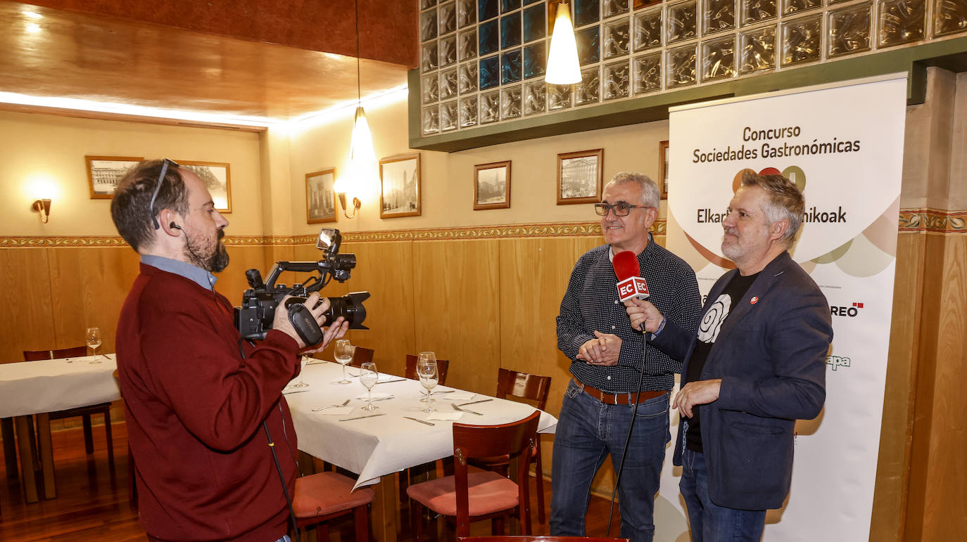 Fotos: Así fue la cena en la Soceidad Gastronómica Bustinzuri-Gaztedi