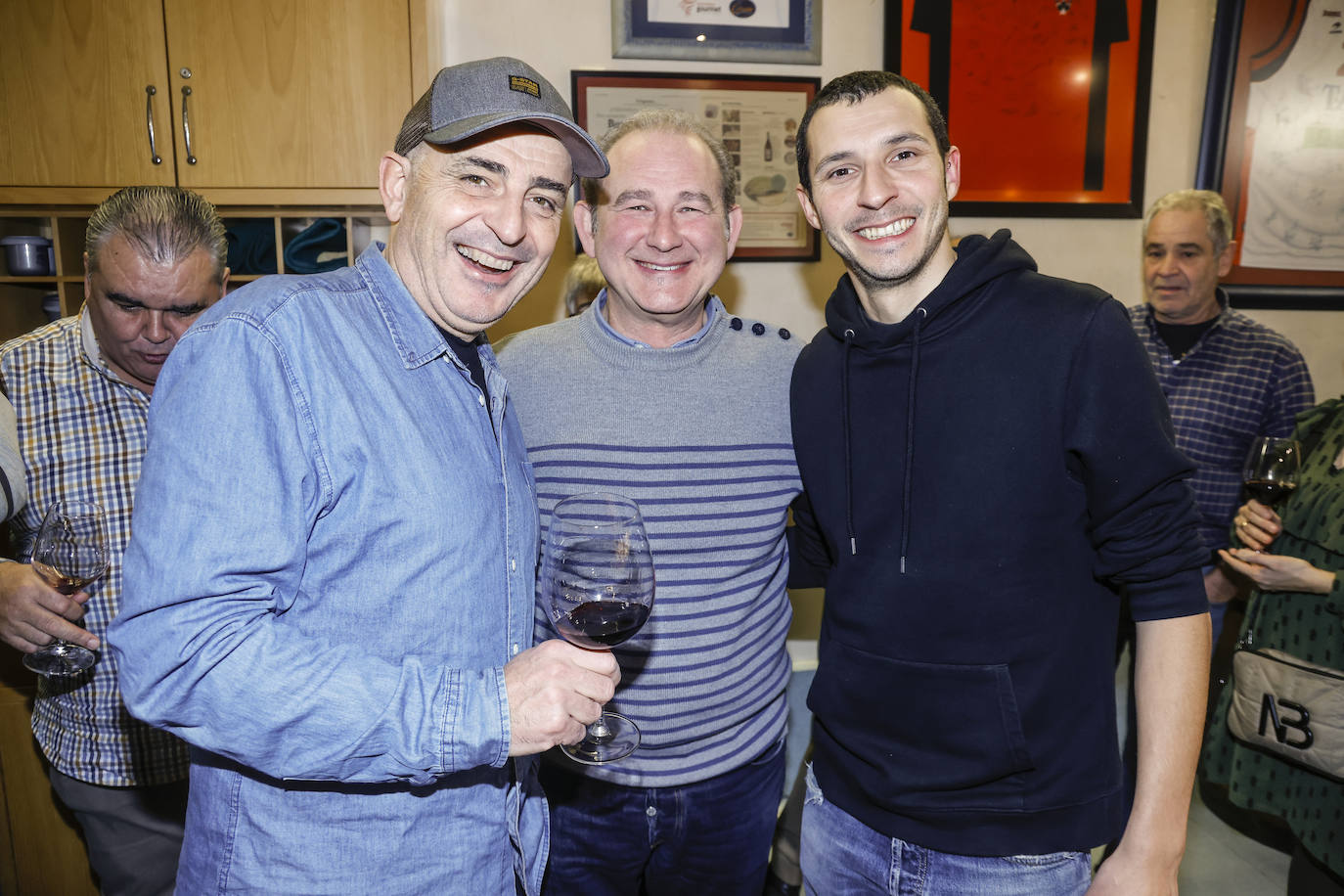 Fotos: Así fue la cena en la Soceidad Gastronómica Bustinzuri-Gaztedi