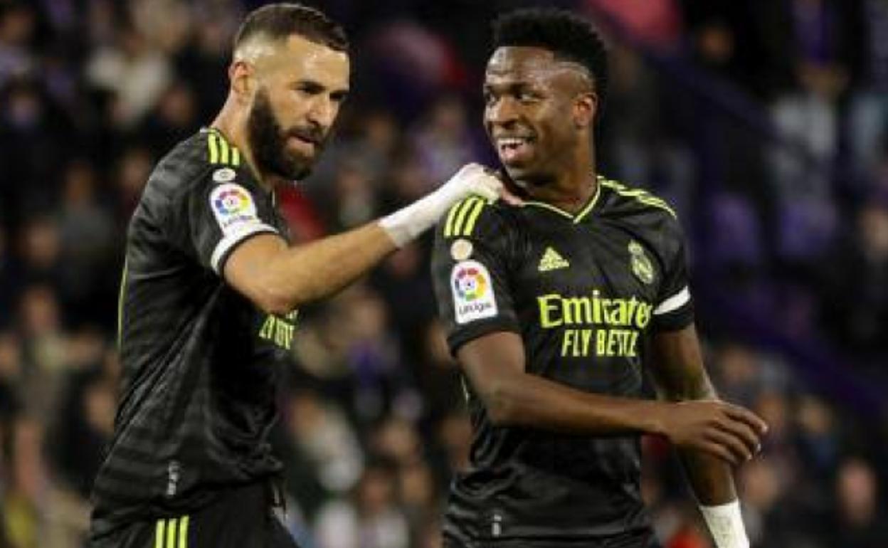 La Liga denuncia cánticos racistas contra Vinicius en Valladolid