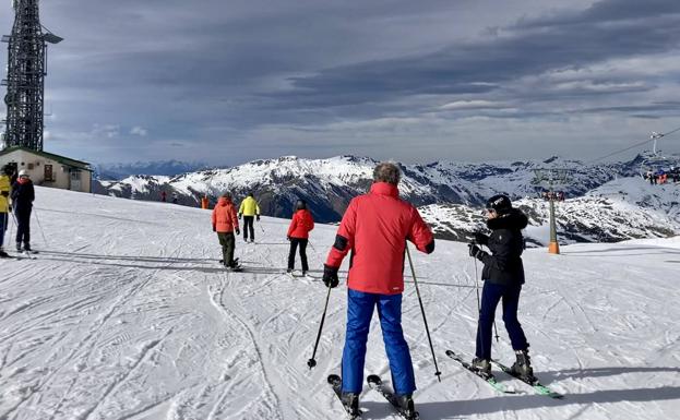 Estación de esquí de Baqueira/Beret. 