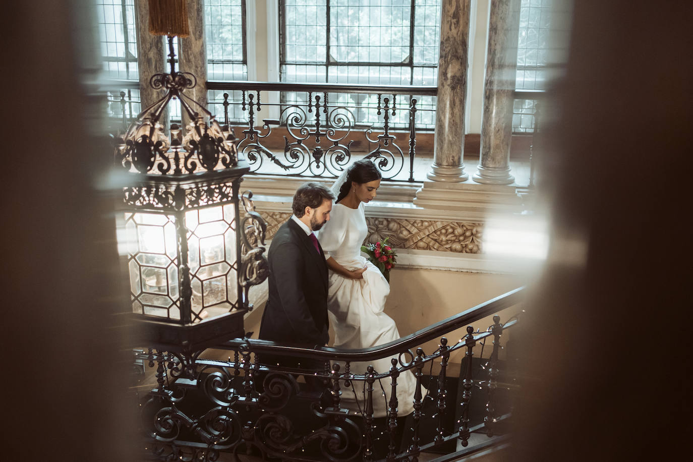 Fotos: Una boda en Getxo marcada por la elegancia y mucho rock and roll 