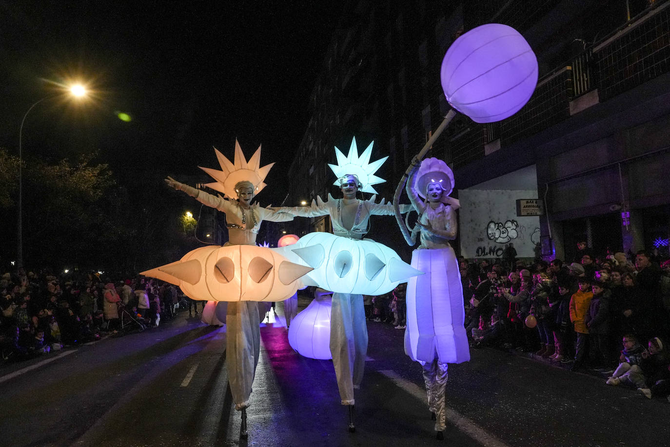 Fotos: Las fotos de la Cabalgata de los Reyes Magos de Vitoria