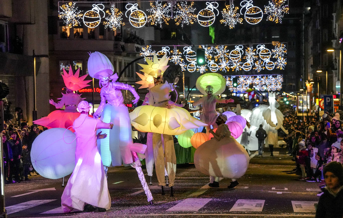 Fotos: Las fotos de la Cabalgata de los Reyes Magos de Vitoria