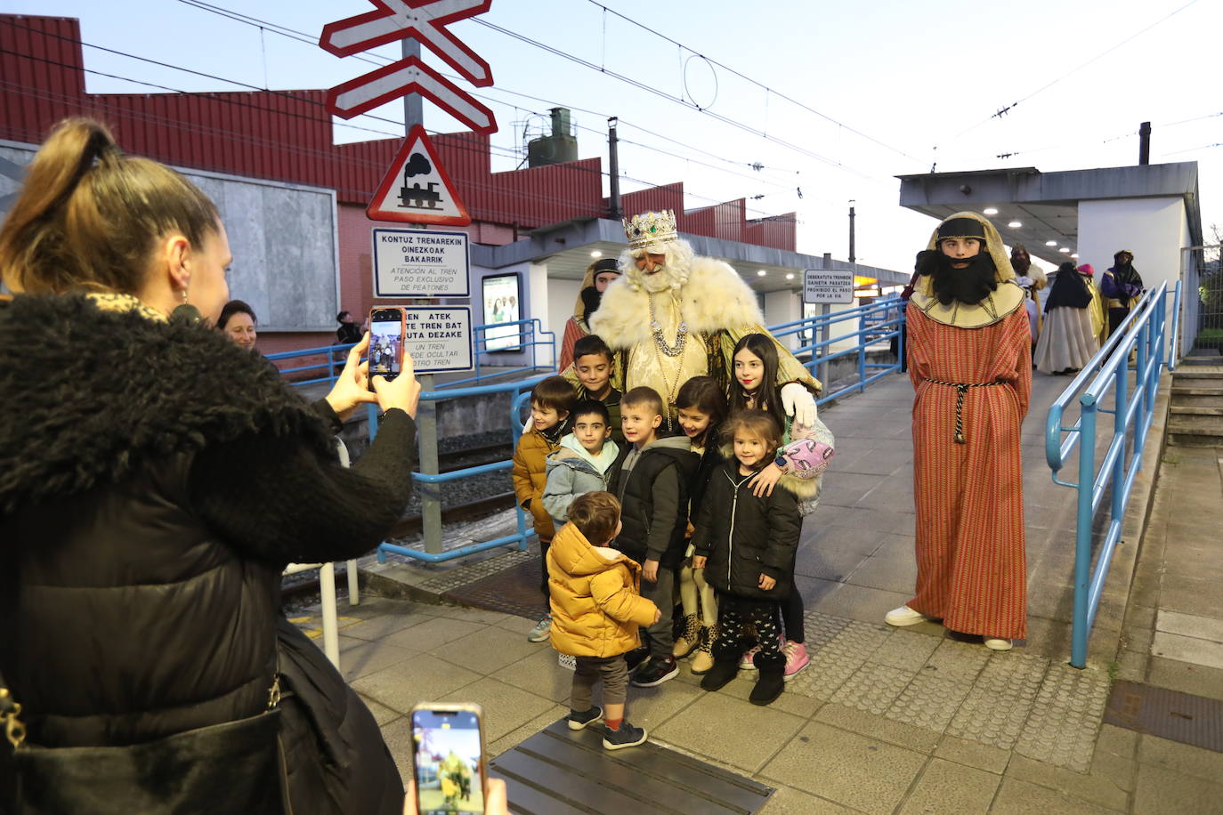 Fotos: Cabalgata de los Reyes Magos en Gernika