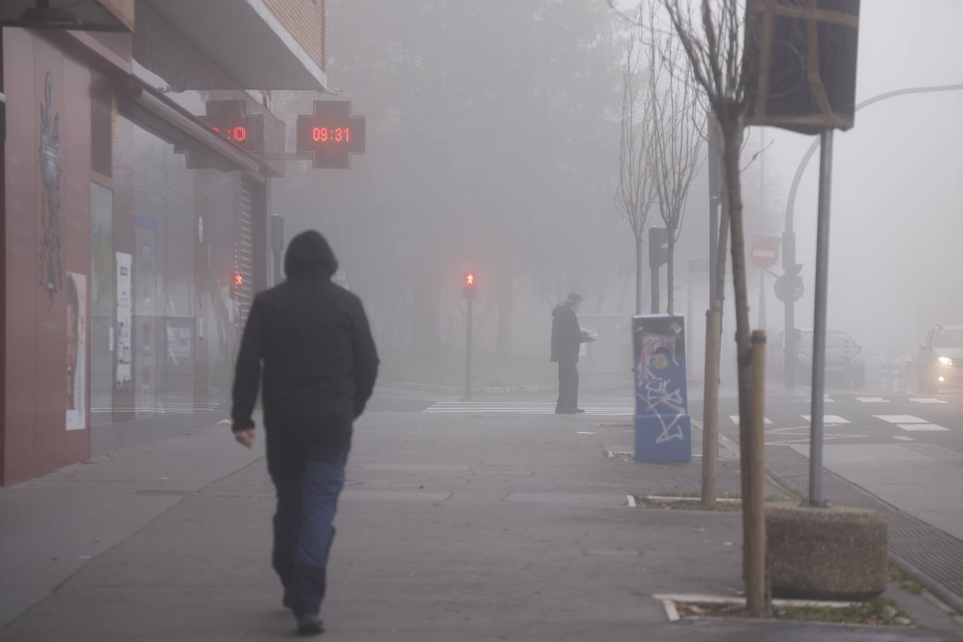 Fotos: Álava tirita de frío en un gélido Día de Reyes marcado por la niebla