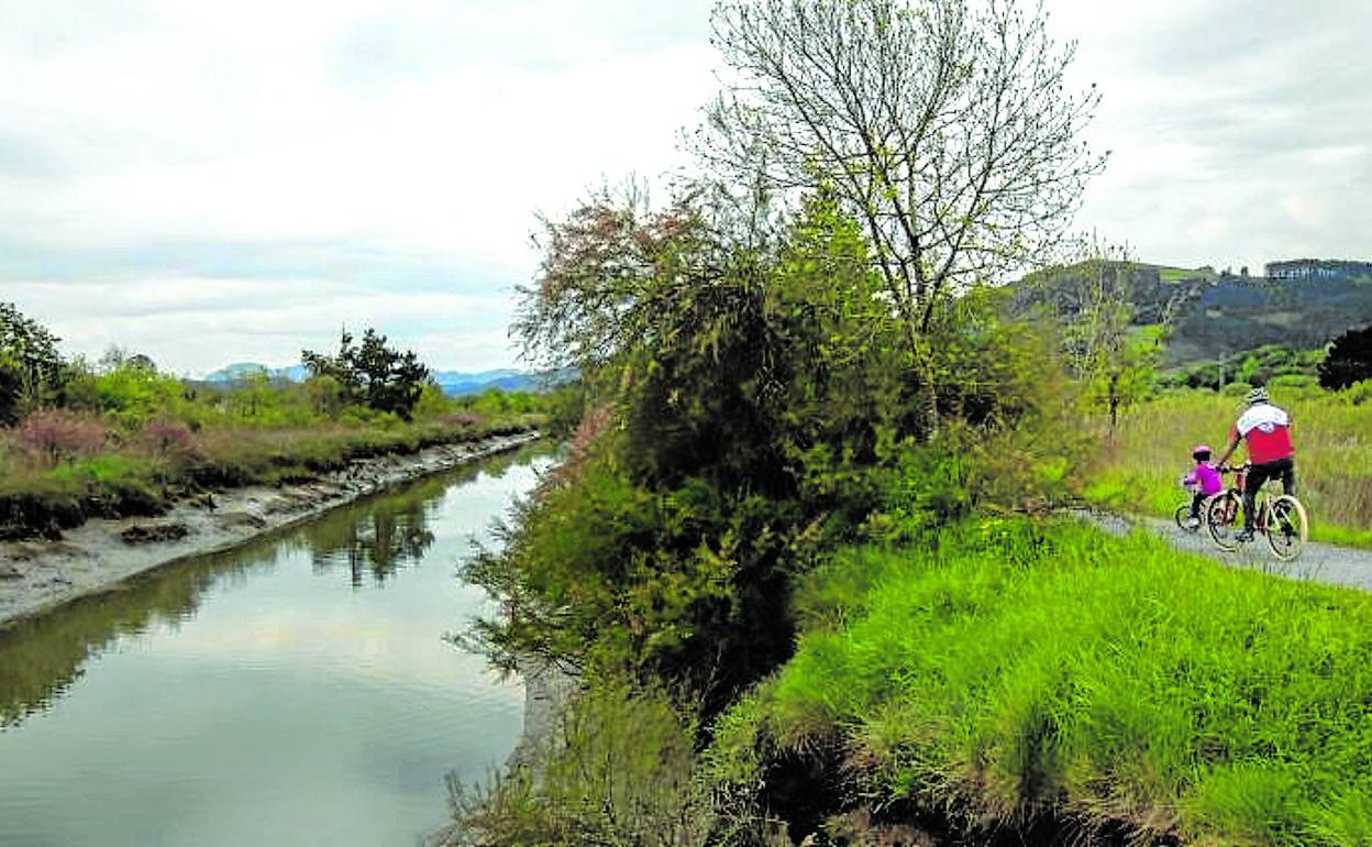 Las intervenciones se llevarán a cabo en ambas orillas de la ría, en la zona de Idiga. 